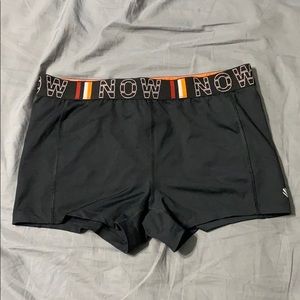 Workout shorts.